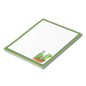 Niedlich Cactus cacti succuli Notizblock (Rotiert)