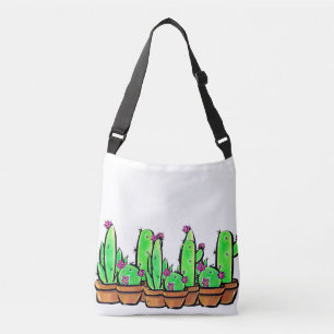 Niedlich Cactus cacti succuli Tragetaschen Mit Langen Trägern
