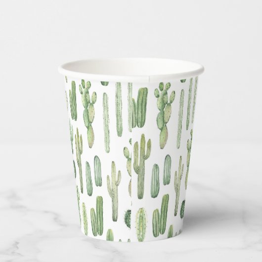 Niedlich Cactus Cups Pappbecher (Rechts)