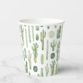 Niedlich Cactus Cups Pappbecher (Vorderseite)