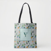 Niedlich Cactus Greenery Blume Pattern Tasche (Vorderseite)