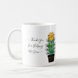Niedlich Cactus Greenery Vielen Dank, dass Sie mir Kaffeetasse