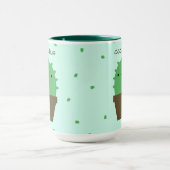 Niedlich Cactus kawaii Pflanze Tasse (Zentrum)