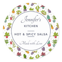 Niedlich Cactus Nature Succulents Pattern Küche