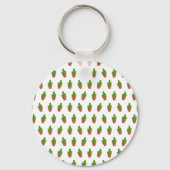 Niedlich Cactus Pattern Key CHain Schlüsselanhänger (Vorderseite)