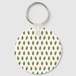 Niedlich Cactus Pattern Key CHain Schlüsselanhänger