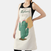 Niedlich Cactus Personalisiert Kitchen Schürze (InSitu)