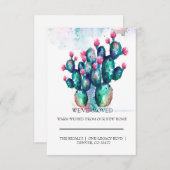 niedlich Cactus Zuhause bewegt (Vorne/Hinten)