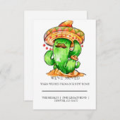 niedlich Cactus Zuhause bewegt (Vorne/Hinten)