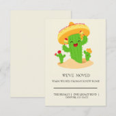 niedlich Cactus Zuhause bewegt (Vorne/Hinten)