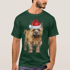 Niedlich Cairn Terrier Dog Lover Weihnachten T-Shirt