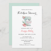 Niedlich Cake Mixer Küche Brautdusche Einladung (Vorne/Hinten)