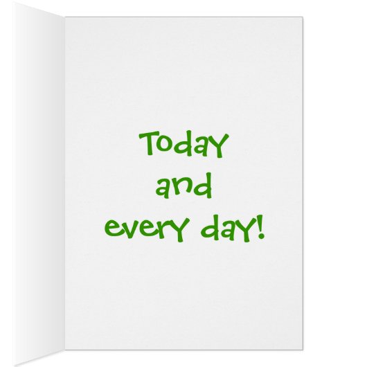 Niedlich Calico Cat Liebe Gruß (Innen (Rechts))