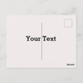 Niedlich Calico Cat Postkarte (Rückseite)