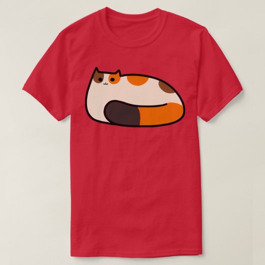 Niedlich Calico T-Shirt (Design vorne)