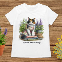 Niedlich Calico und Catnip Cat Lover