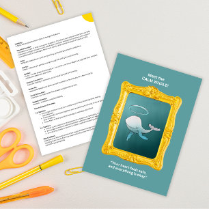 Niedlich Calm Whale   SEL-Tool für Kinder   Emotio
