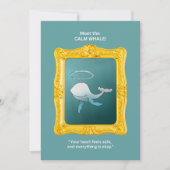 Niedlich Calm Whale | SEL-Tool für Kinder | Emotio (Vorderseite)