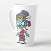 Niedlich Cambodian Zombie Milchtasse (Linke Ecke)