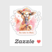 Niedlich Camel Aufkleber (Blatt)