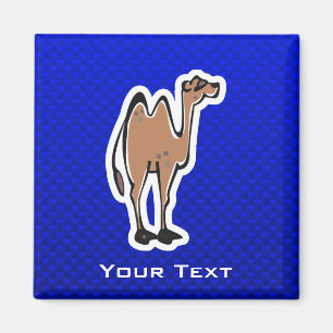 Niedlich Camel; blau Magnet