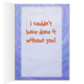 Niedlich Camel Party Dankeschön Karte (Innen (Rechts))