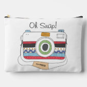 Niedlich Camera Doodle Oh schläfchen Zubehörtasche (Vorderseite)