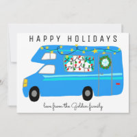Niedlich Camper Vintag RV Tree Free Custom Christm