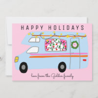 Niedlich Camper Vintag RV Tree Free Custom Christm