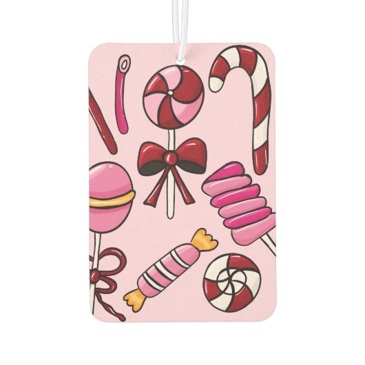 Niedlich Candy Autolufterfrischer (Rückseite)