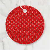 Niedlich Candy Cane Heart Peppermint Sugar Scrub Geschenkanhänger (Rückseite)