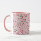 Niedlich Candy Cane Pink Glitzer Tasse (Links)