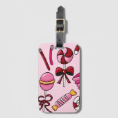 Niedlich Candy Gepäckanhänger (Vorderseite Vertikal)