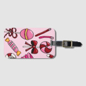 Niedlich Candy Gepäckanhänger (Vorderseite (Horizontal))