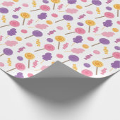 Niedlich Candy Geschenkpapier (Ecke)