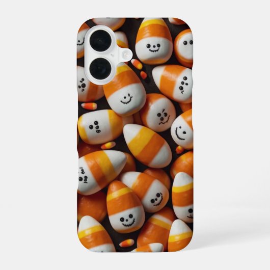 Niedlich Candy Halloween iPhone 16 Hülle (Rückseite)