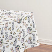 Niedlich Candy Kindergeburtstag White Tischdecke (Beispiel)