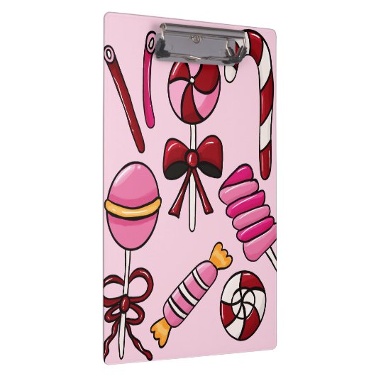 Niedlich Candy Klemmbrett (Rechts)
