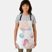 Niedlich Candy Macarons Personalisiert Schürze (Insitu)