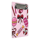 Niedlich Candy Mini Klemmbrett (Schrägansicht)