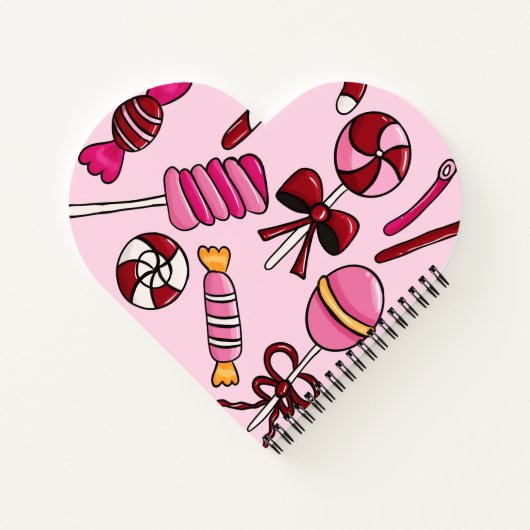 Niedlich Candy Notizblock (Rückseite)