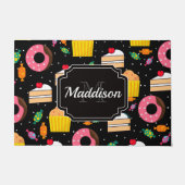 Niedlich Candy Pattern Fußmatte (Vorderseite)