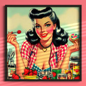 Niedlich Candy Pinup Poster