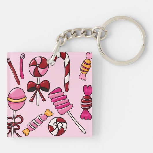 Niedlich Candy Schlüsselanhänger (Rückseite)