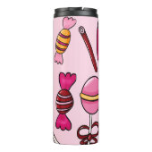 Niedlich Candy Thermosbecher (Rückseite)