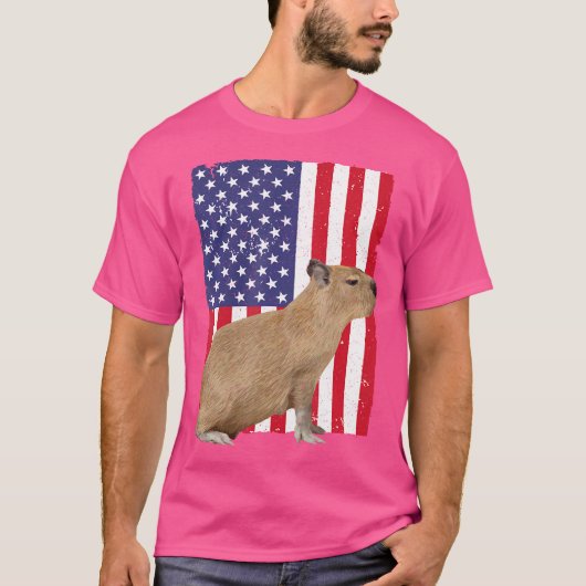 Niedlich Capybara Cavy Rodent Capybara T-Shirt (Vorderseite)