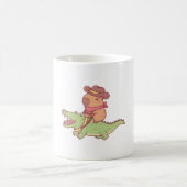 Niedlich Capybara Cowboy Reiten Kaffeetasse (Mittel)