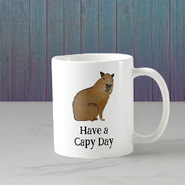Niedlich Capybara Kaffeetasse