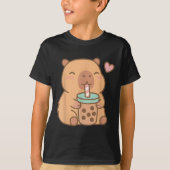 Niedlich Capybara Kawaii Anime Drinking Bubble Tee (Vorderseite)