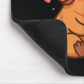 Niedlich Capybara Kawaii Anime Drinking Bubble Tee Mousepad (Ecke)